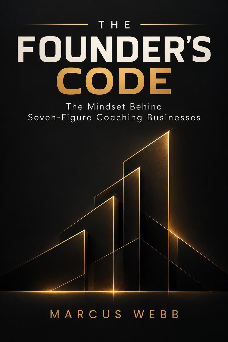 The Founder's Code — Coaching book cover designed by Texan Publishers