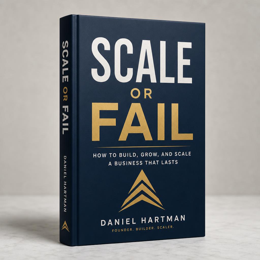 Scale or Fail — Business & Self-Help book cover design