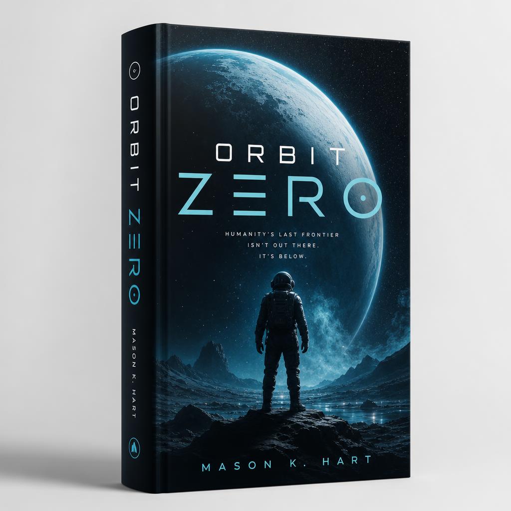 Orbit Zero — Science Fiction book cover design